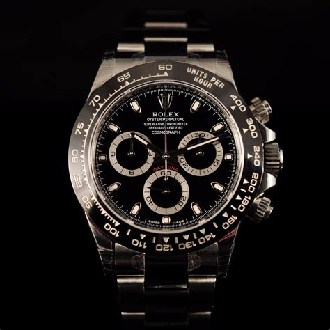 rolex daytona acier fond noir prix|montre Rolex daytona.